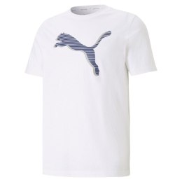 Koszulka męska Puma Modern Sports Logo Tee biała 585818 52