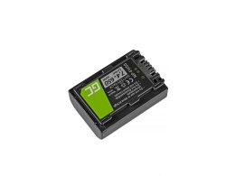 Bateria Green Cell NP-FH30 NP-FH40 NP-FH50 do aparatów Sony DCR HC22E HC24E HC42 SR36E SR37E SR100 DSC-HX200V 7.4V 650mAh