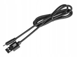 Kabel Przewód Green Cell micro USB Nylon 1m