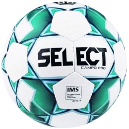 Piłka nożna Select Campo Pro 5 biało-zielona