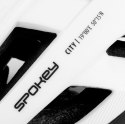 Kask rowerowy Spokey City 58-61 cm biały 926897