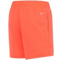 Spodenki kąpielowe dla dzieci Nike Volley Short Junior pomarańczowe NESSA771 821