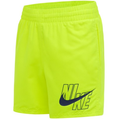 Spodenki kąpielowe dla dzieci Nike Volley Short Junior żółte NESSA771 737