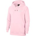 Bluza damska Nike NSW Essential Flecee Po Hoodie różowa BV4124 632