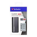 Dysk zewnętrzny SSD Vx500 Verbatim USB 3.0 (3.2 Gen 1), 480GB, GB, 47443