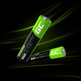 Green Cell Baterie Akumulatorki Paluszki 2x AAA HR03 800mAh