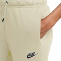 Spodnie damskie Nike NSW Essentials FLC MR PNT RG beżowe BV4095 113