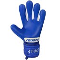Rękawice bramkarskie Reusch Attrakt Grip Evolution Finger Support Junior niebieskie 5172830 4010