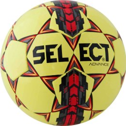 Piłka nożna Select Advance 5 żółto-czerwono-szara 0506