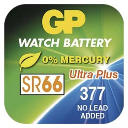 Bateria alkaliczna, SR66, 1.55V, GP, blistr, 10-pack, Ultra plus