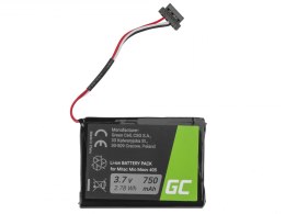 Bateria Green Cell CS-MIV400SL T300-3 do GPS Moov 500 510 560 580 N210, Li-Ion 750mAh 3.7V