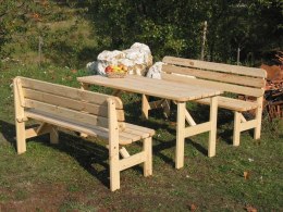 Ławka ogrodowa drewniana VIKING - 150 cm