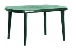 Stół ogrodowy plastikowy ELISE zielony