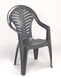 Krzesło plastikowe OCEAN - grafit