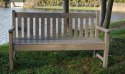Ławka ogrodowa LONDON szary - 150 cm