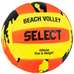 Piłka do siatkówki plażowej Select żółto-pomarańczowa 10746