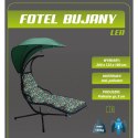 Huśtawka fotel bujany Lea tropic antracyt