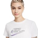 Koszulka damska Nike NSW Tee Futura biała DJ1820 100