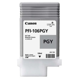 Canon oryginalny ink / tusz PFI106PGY, photo grey, 130ml, 6631B001, Canon iPF-6300,6400