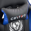"Cryfog" Krzesło Gamingowe, obrotowe, fotel do grania NIEBIESKI
