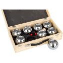 Kule do gry 8szt- boule petanque walizka drewniana Enero