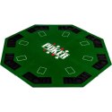 Składana mata do pokera - zielona