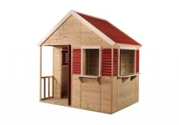 Drewniany domek dla dzieci Willa letnia, 155 x 168 x 120 cm