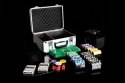 Pokerowy zestaw DELUXE 300 żetonów w walizce z akcesoriami