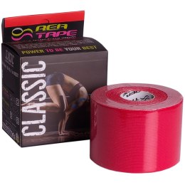 Taśma fizjoterapeutyczna Rea Tape Classic 5m x 5cm czerwona