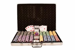 Zestaw do pokera 1000 szt żetonów OCEAN nominał 5 - 1000