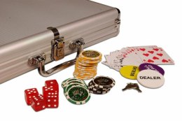 Zestaw do pokera 1000 szt żetonów OCEAN nominał 5 - 1000