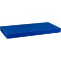 Półka ścienna Stylist Volato, 80 cm, niebieska