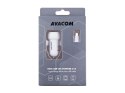 Avacom ładowarka samochodowa 5V, dwa wyjścia USB 5V/1A - 3,1A