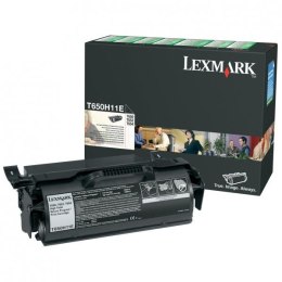 Lexmark oryginalny toner T650H11E, black, 25000s, high capacity, return, Lexmark T650DN, O