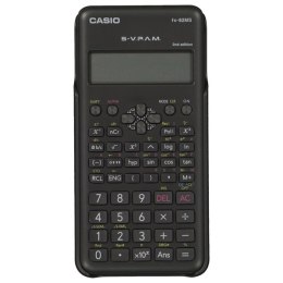 Casio kalkulator FX 82 MS 2E, czarna, szkolny, 2 rzędowy wyświetlacz