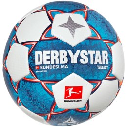 Piłka nożna Select Derbystar Bundesliga Mini 2021 pomarańczowo-niebieska 17012