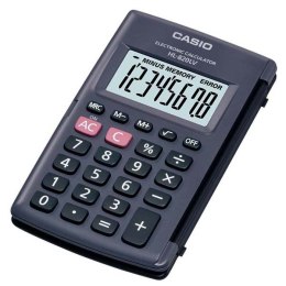 Casio Kalkulator HL 820LV BK, czarna, kieszonkowy, 8 miejsc