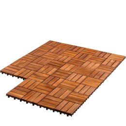 STILISTA płytki drewniane, mozaika 3, akacja, 1 m²