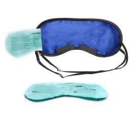 Feluna Maska do spania z wkładką chłodzącą - niebieska