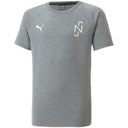 Koszulka dla dzieci Puma Neymar Jr Evostripe Tee Medi szara 605630 05