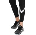 Legginsy damskie Nike Sportswear Essential Gx Mr Legging Swoosh czarne CZ8530 010