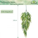 PLANTASIA Zestaw sztucznych roślin wiszących, 120 cm, 2 szt