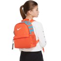 Plecak dla dzieci Nike Brasilla Jdi Mini Backpack pomarańczowy BA5559 869