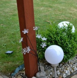 Kula oświetleniowa LED Solar Garden - średnica 15 cm