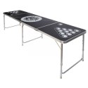 Zestaw stołowy Beer Pong o regulowanej wysokości 240 x 61 cm