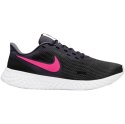 Buty damskie Nike Wmns Nike Revolution 5 czarno-różowe BQ3207 014