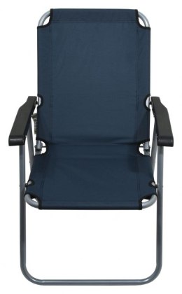 Krzesło kempingowe LYON - ciemnoniebieskie