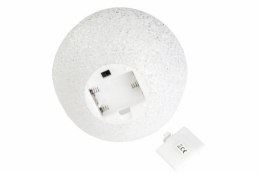 LED świetlna kula 8 cm - kolor biały ciepły