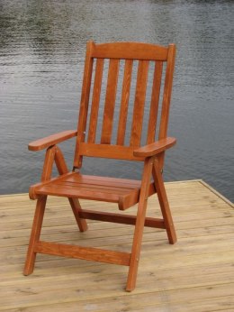 Drewniane krzesło ogrodowe LUISA