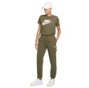 Koszulka damska Nike Nsw Tee Essentail Icon Futura zielona BV6169 223